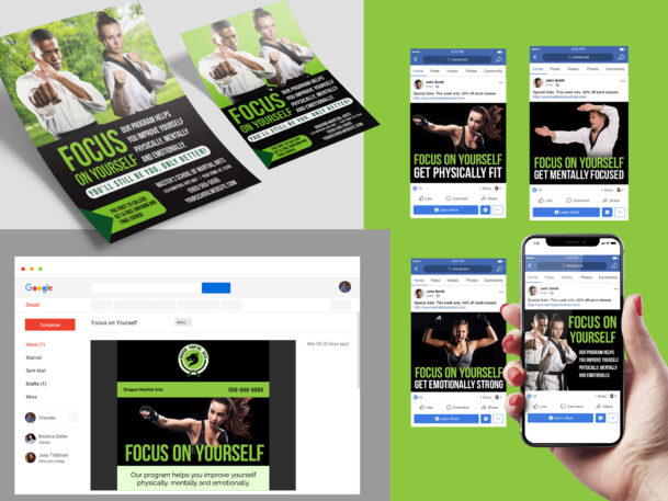 Martial Arts focus ad