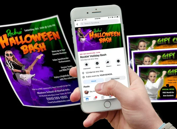 Halloween Bash ad campaign.